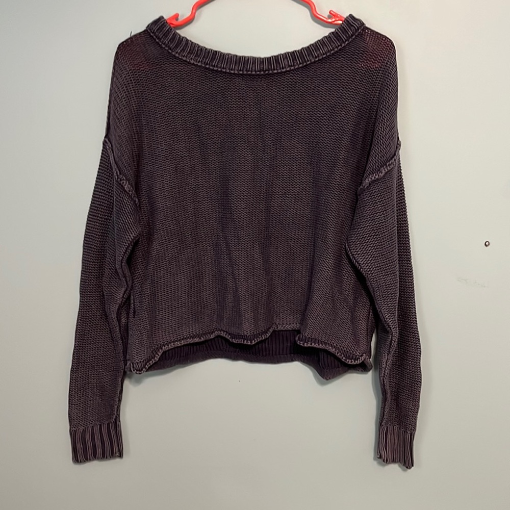 Navy blue American eagle knitted sweater